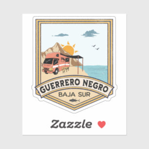 Sticker Guerrero Negro Basse Californie du Sud Mexique