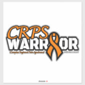 STICKER GUERRIER...CRPS (Feuille)