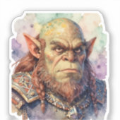 Sticker Guerrier de fantasy : Dagar (Recto)