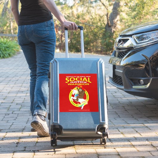 Sticker Guerrier de justice sociale (Valise Insitu)