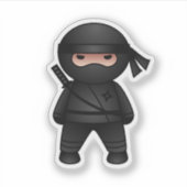 Sticker Guerrier de Little Ninja (Devant)