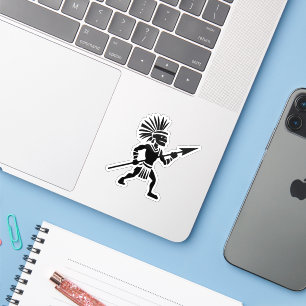 Sticker Guerrier Silhouette