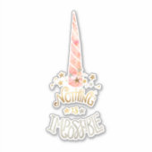 Sticker Guillemet inspirant de Unicorne rose (Devant)