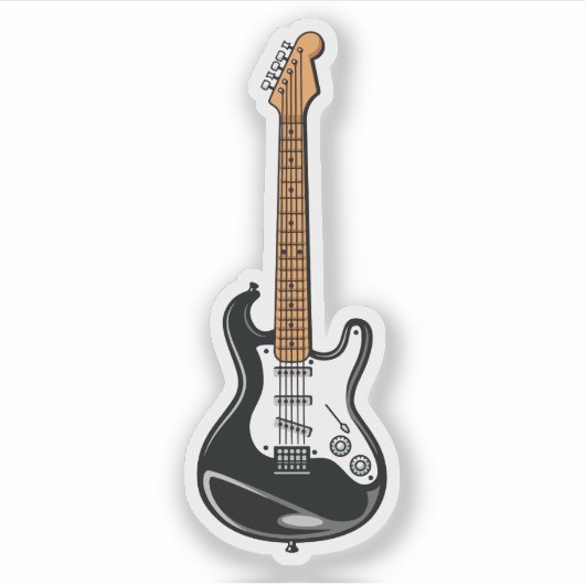Sticker Guitare (Devant)