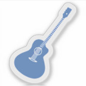 Sticker Guitare bleue (Devant)