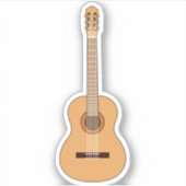 Sticker Guitare classique ! (Devant)