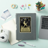 Sticker Guitare Coque Identification des biens (Couverture iPad)