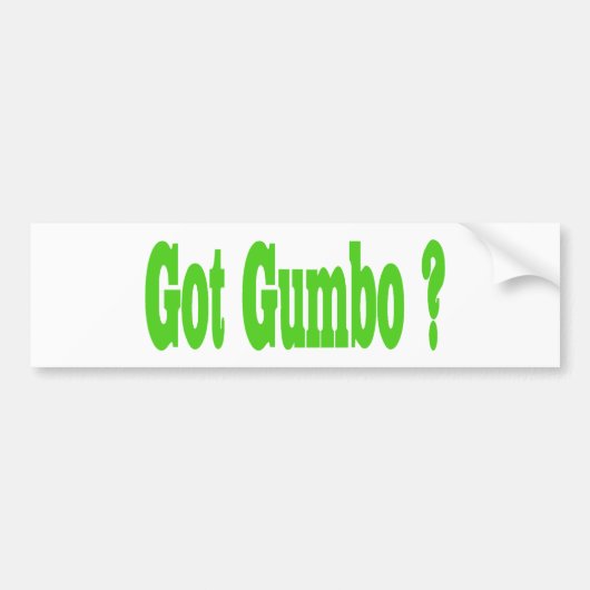Sticker Gumbo (Devant)