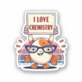 Sticker Guppies et chimie d'amour (Recto)