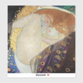 Sticker Gustav Klimt - Danae (Feuille)