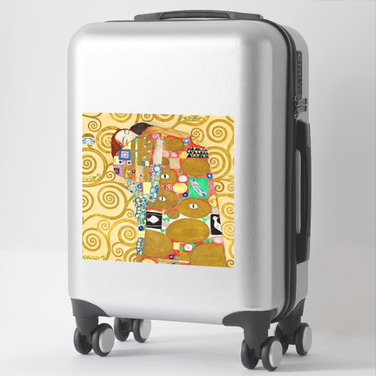 Sticker Gustav Klimt Exécution Nouveau Couple (Sur valise)