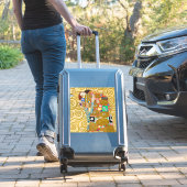 Sticker Gustav Klimt Exécution Nouveau Couple (Valise Insitu)