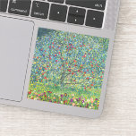 Sticker Gustav Klimt - Pommier<br><div class="desc">Apple Tree I - Gustav Klimt,  Huile sur toile,  1907</div>