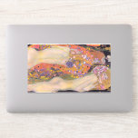 Sticker Gustav Klimt - Serpents d'eau II<br><div class="desc">Serpents d'eau II / Wasserschlangen II - Gustav Klimt,  Huile sur toile,  1904-1907</div>