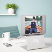 Sticker Gustave Caillebotte - Bateau (Ordinateur portable sur le bureau)