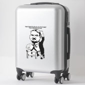 Sticker guy poker casino sucker cite art (Sur valise)