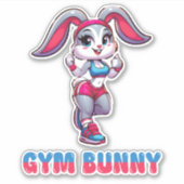 Sticker Gym Bunny (Devant)