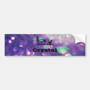 STICKER GYMNASTICS PERSONNALISÉ