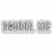 Sticker H. Métal Translucide-Wht (Devant)