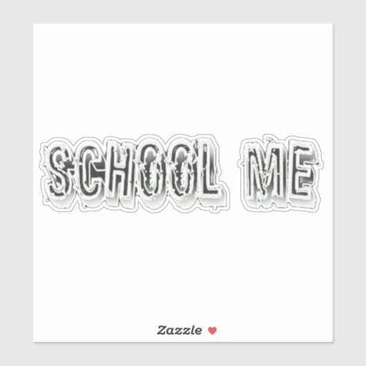 Sticker H. Métal Translucide-Wht (Feuille)