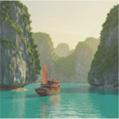 Sticker Ha Long Bay Vietnam Travel (Devant)