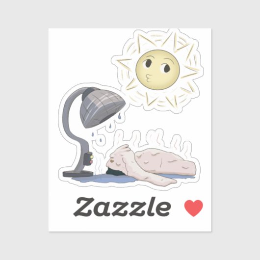 Sticker Hac fondue (Feuille)
