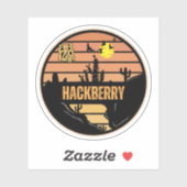 Sticker Hackberry, Arizona (Feuille)