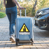 Sticker Hacker au travail (Valise Insitu)