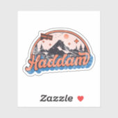 Sticker Haddam, Connecticut (Feuille)