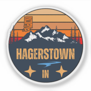 Sticker Hagerstown, Indiana