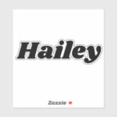 Sticker Hailey (Feuille)