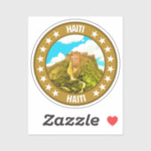 Sticker Haïti (Feuille)