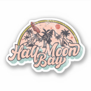 Sticker Half Moon Bay, Californie