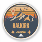 Sticker Halkirk (Alberta) (Devant)