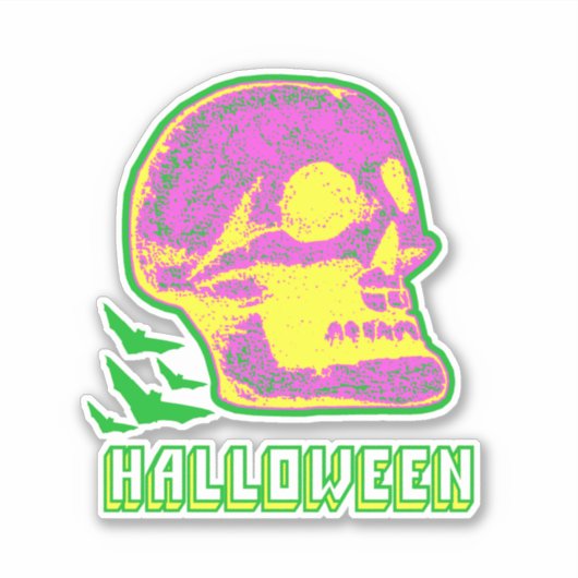 Sticker Halloween (Devant)