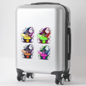Sticker Halloween_2 (Sur valise)