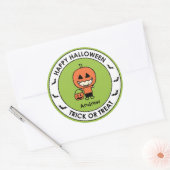 Sticker Halloween Bag Étiquette (Enveloppe)