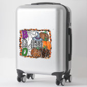 Sticker Halloween Boo          (Sur valise)