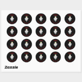 Sticker Halloween | Boo Vous Regarde (Feuille)