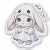 Sticker Halloween Bunny  (Devant)