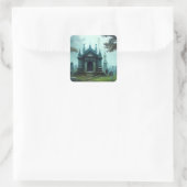 Sticker Halloween cit cimetière Mausolée Mausolée (Sac)