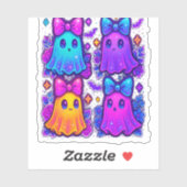 Sticker Halloween Coquette Iridescente (Feuille)