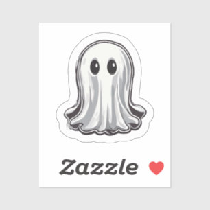 Sticker Halloween Cute Ghost