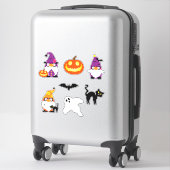 Sticker Halloween Cute Gnome (Sur valise)