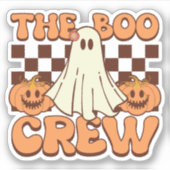 Sticker Halloween de l'équipage Boo (Devant)