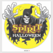 Sticker Halloween de l'esprit (Feuille)