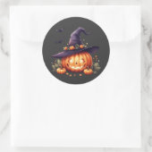 Sticker Halloween Éffrayant - Citrouille (Sac)
