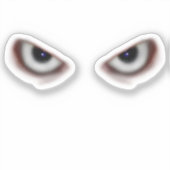 Sticker Halloween Evil Eyes (Recto)