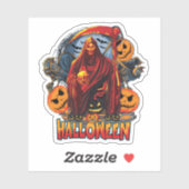 Sticker Halloween Evil skeleton (Feuille)