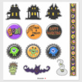 Sticker Halloween Fun Collection (Feuille)